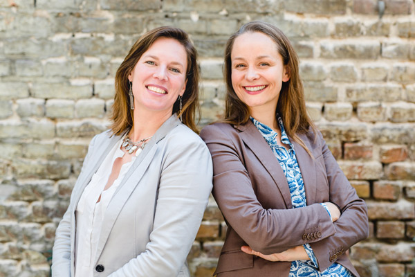 Geschäftsführerinnen Astrid Nierhoff und Melina Garibyan